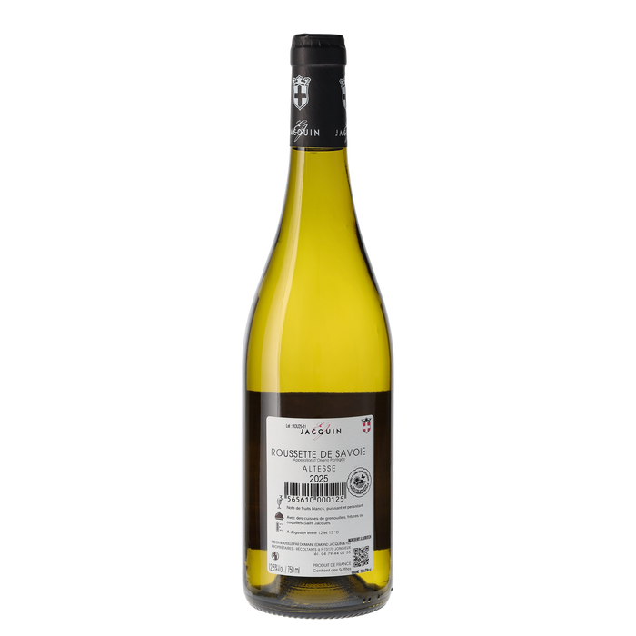 Roussette de Savoie &laquo; Altesse &raquo; &ndash; Domaine Jacquin - 2025