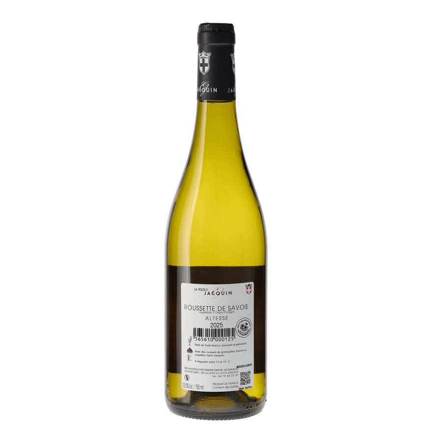Roussette de Savoie &laquo; Altesse &raquo; &ndash; Domaine Jacquin - 2025