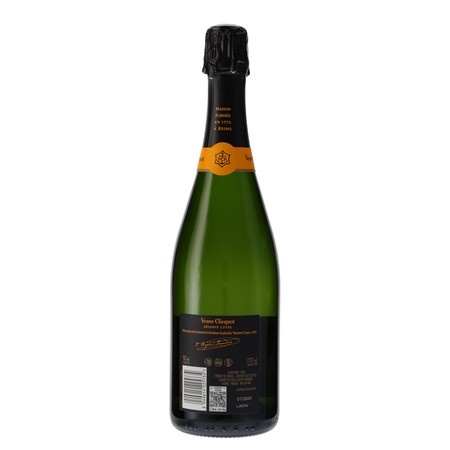 Champagne Veuve Clicquot Brut R&eacute;serve Cuv&eacute;e