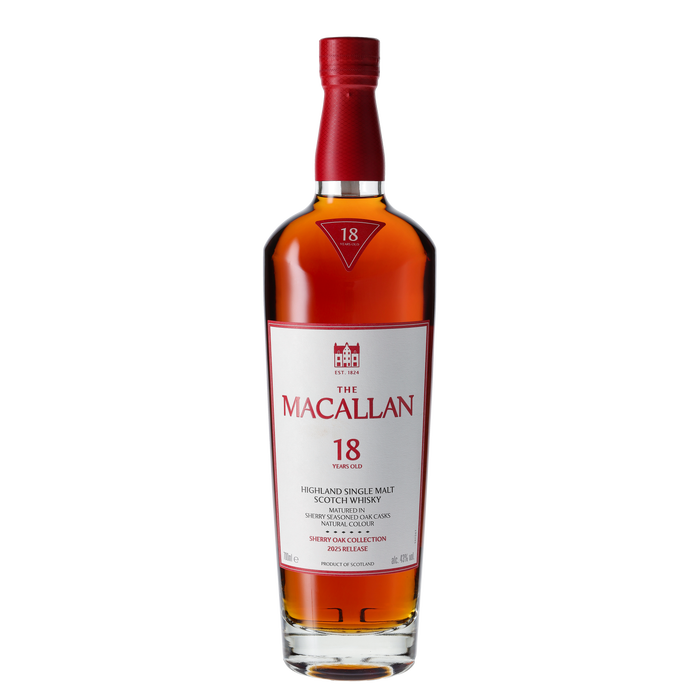 Whisky The Macallan Sherry Oak 18 years - &Eacute;dition 2025