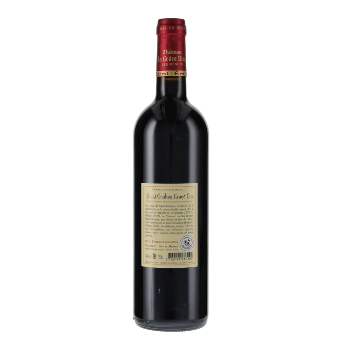 Ch&acirc;teau La Gr&acirc;ce Dieu Les Menuts - 2018
