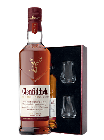 Glenfiddich Master's Edition Box + 2 Glasses