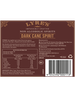 LYRE'S DARK CANE SPIRIT (Boisson sans alcool avec des arômes et des colorants naturels)
