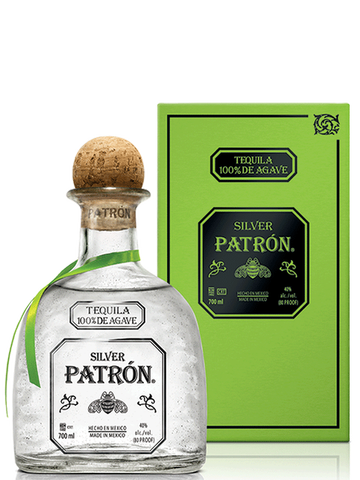 TEQUILA PATRON SILVER 40%VOL