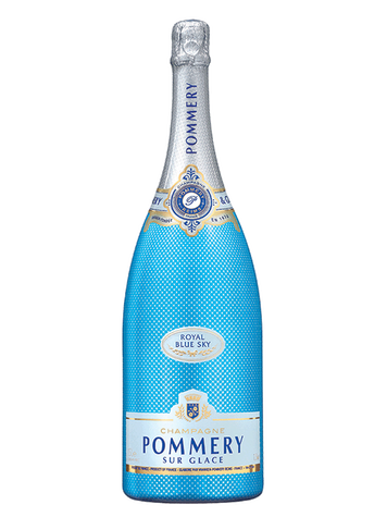 MAGNUM  POMMERY SUR GLACE ROYAL BLUE SKY