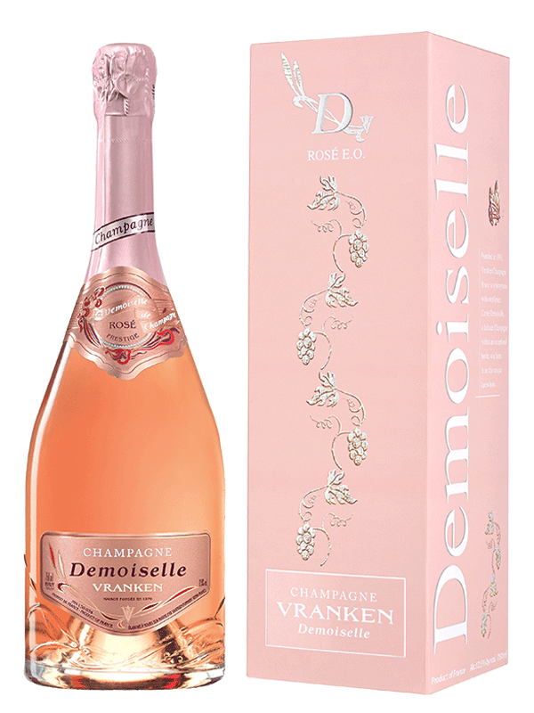 Champagne Vranken Cuvée Demoiselle Grande Cuvée Rosé Etui au meilleur prix