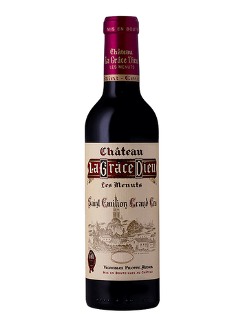 1/2 CHÂTEAU LA GRACE-DIEU-LES-MENUTS GRAND CRU  2018