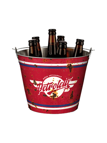 METAL PETROLETTE BUCKET/6 BEERS