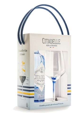 COFFRET GIN CITADELLE + 1 VERRE 44%VOL - buy COFFRET GIN CITADELLE + 1  VERRE 44%VOL