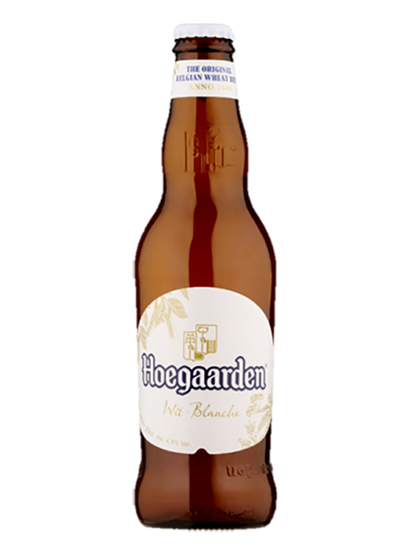 Bière Hoegaarden Wit Blanche Belge bouteille 33cl Nicolas