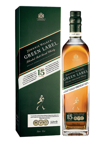 JOHNNIE WALKER GREEN LABEL 43°
