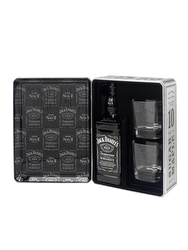 Coffret Jack Daniels N°7 + 2 Verres