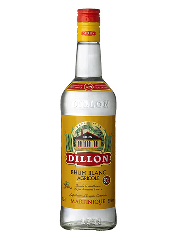 Rhum Dillon 50% - Rhum blanc agricole de Martinique - Nicolas