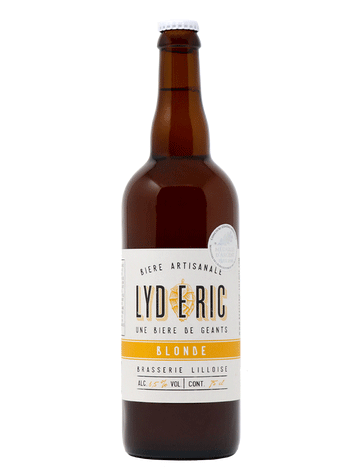 Biere Lyderic blonde artisanale Lilloise 75cl - Nicolas