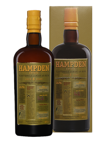 RUM HAMPDEN 8 ANS