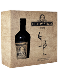  DIPLOMATICO SELECTION RUM BOX + 2 GLASSES 