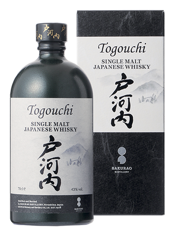 WHISKY TOGOUCHI 15 ANS - EN ÉTUI 43,8 % 70cl - LA CAVE DES TUILERIES