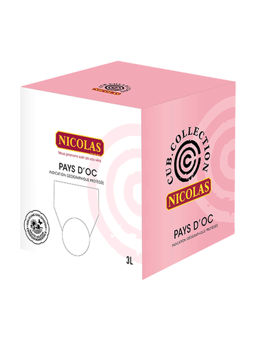 CUB PAYS D'OC ROSé 3L