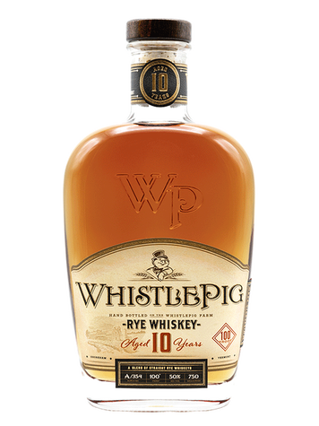 WHISTLE PIG 10ANS RYE USA