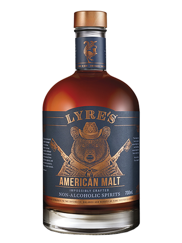 Lyre's American Malt - spiritueux ambré sans alcool - Nicolas
