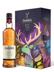 COFFRET GLENFIDDICH 15 ANS + FLASQUE